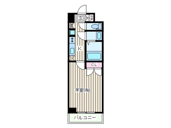 フォレシティ日本橋Ⅴの物件間取画像